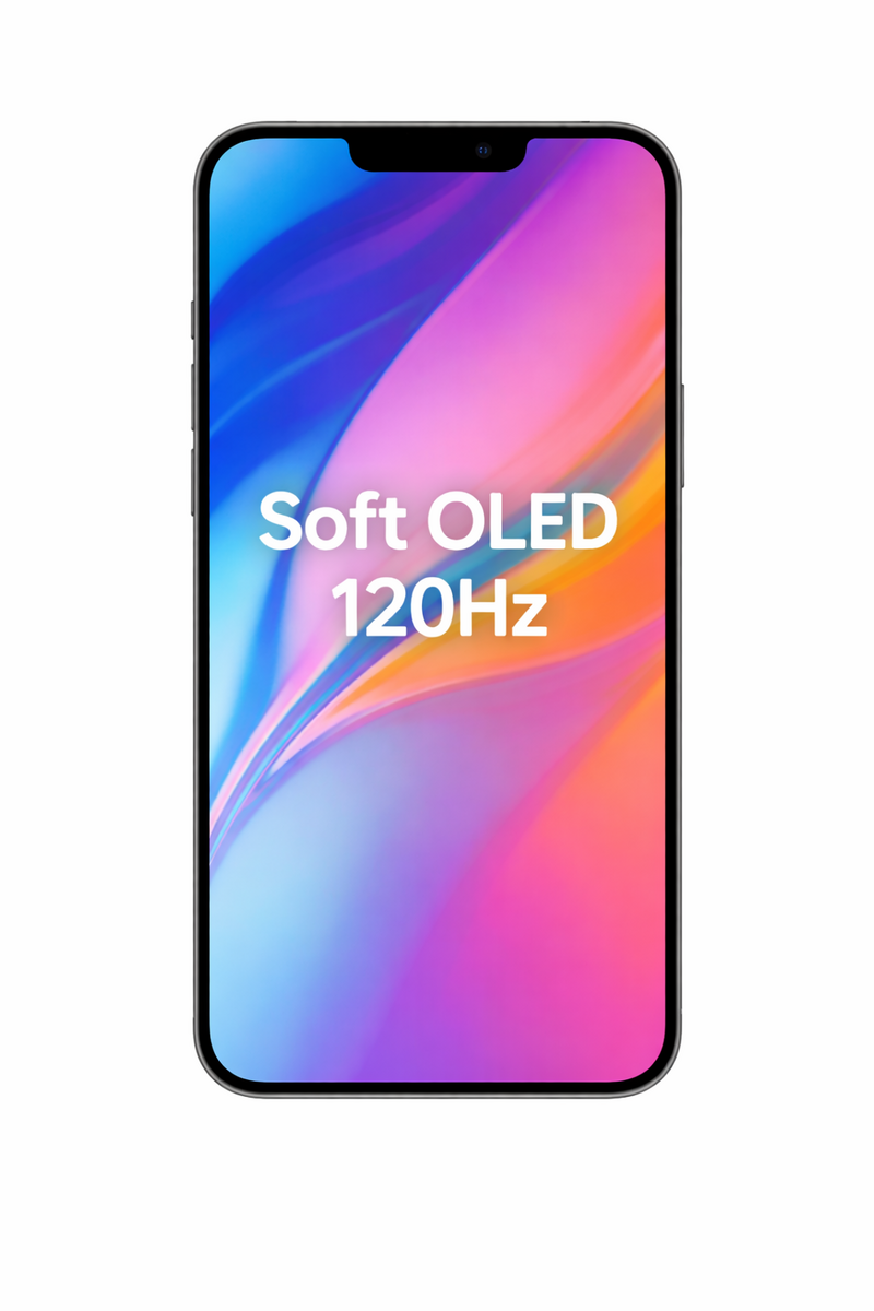 Display cu Touchscreen pentru Iphone 13 Pro Max, Compatibil, Soft Oled, 120Hz, IC Movable, Negru