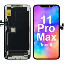 Display cu Touchscreen pentru Iphone 11 Pro Max, Compatibil, Versiune LCD In-Cell, Negru
