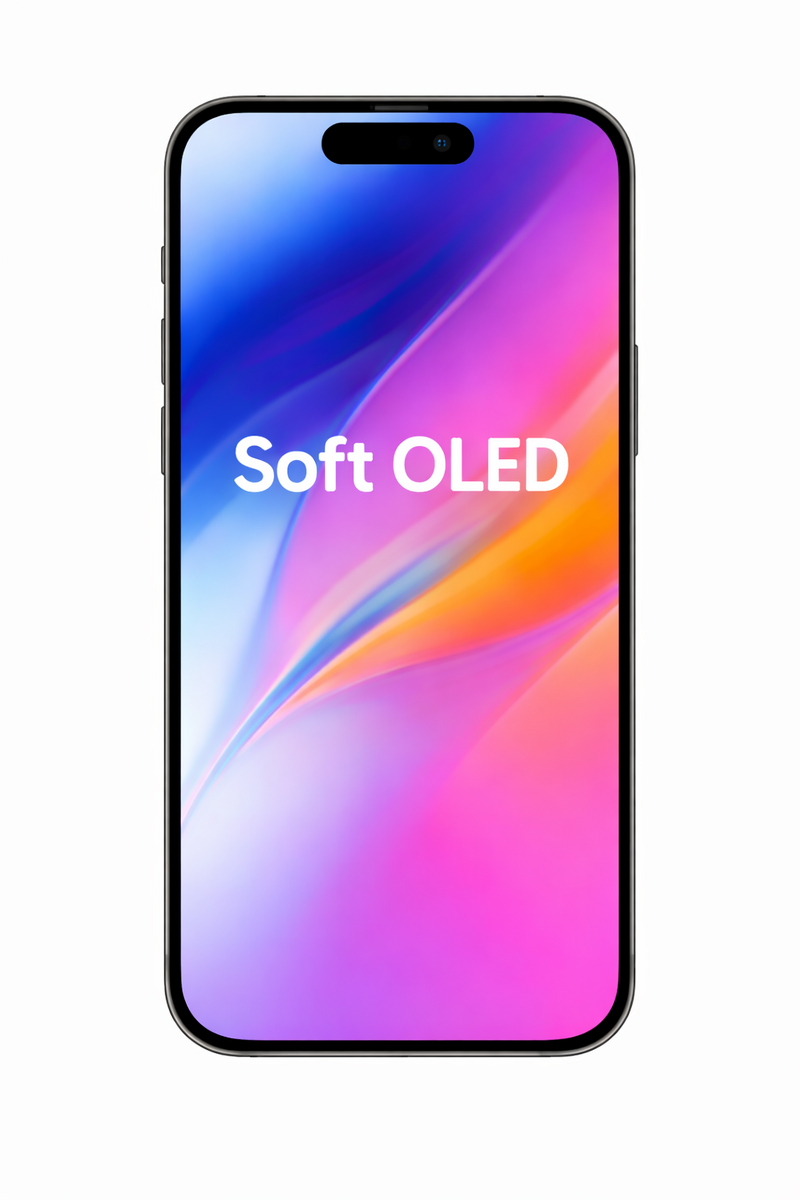 Display cu Touchscreen pentru Iphone 15, Compatibil, Soft Oled, Negru