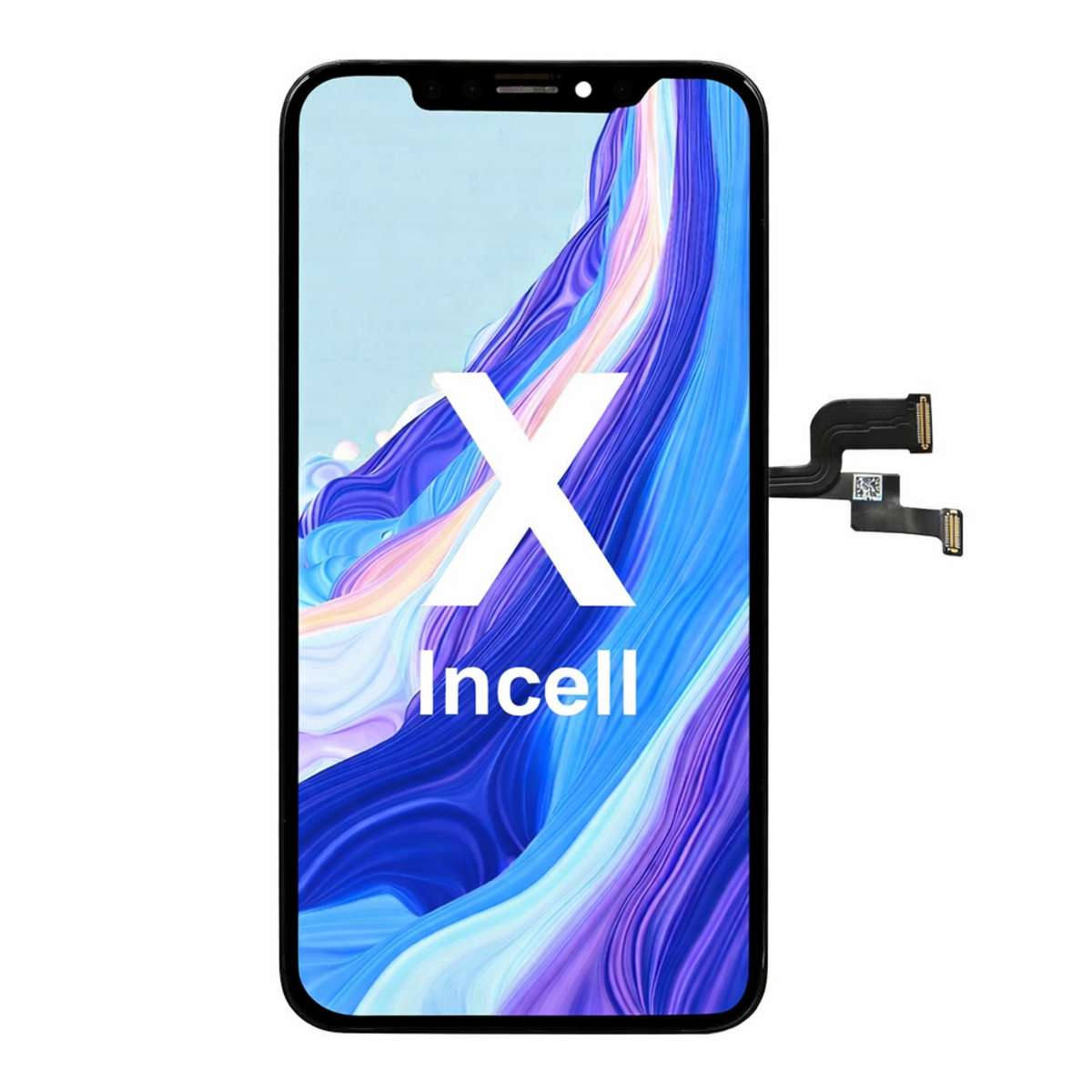 Display cu Touchscreen pentru Iphone X, Compatibil, Versiune LCD In-Cell, Negru
