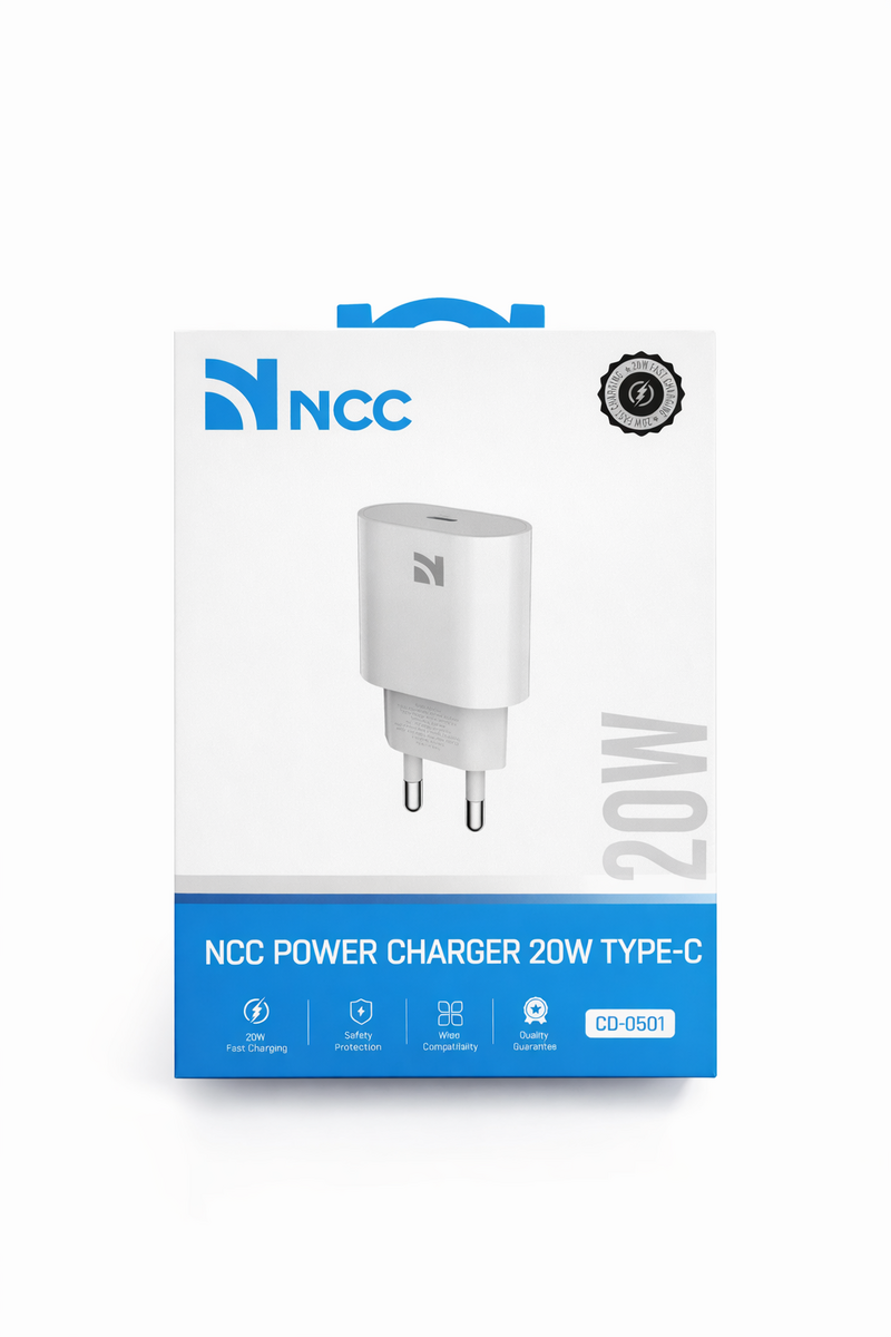 Incarcator Retea NCC PowerCharge 20W, Alb