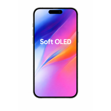 Display cu Touchscreen pentru Iphone 16 Plus, Compatibil, Soft Oled, 120Hz, IC Movable, Negru