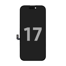Display cu Touchscreen pentru Iphone 17, Compatibil, Soft Oled, 120Hz, IC Movable, Negru