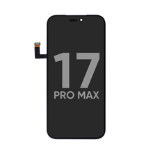 Display cu Touchscreen pentru Iphone 17 Pro Max, Compatibil, Soft Oled, 120Hz, IC Movable, Negru