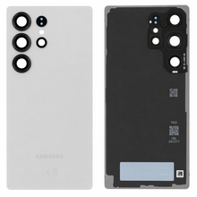 Capac Baterie Samsung S25 Ultra, Original SWAP, Cu Geam Camera, Culoare : Glass Silver
