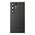Capac Baterie Samsung S24 Ultra, Cu Geam Camera, Culoare : Titanium Black