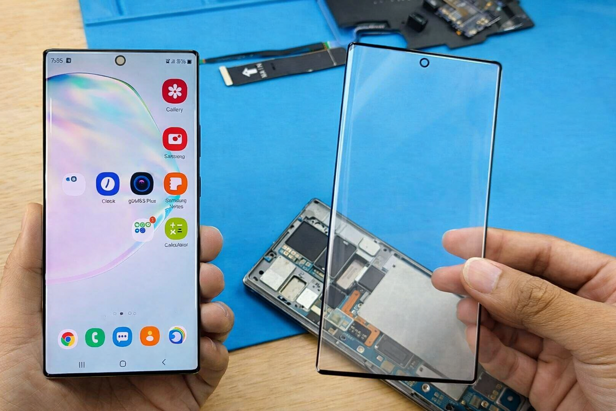 Inlocuire Sticla Display Samsung S22 Ultra